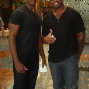 Patrick Powell and Vernon Davis