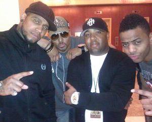 Chino, AL B . Sure , Brain Pender and Lil  AL B. Sure