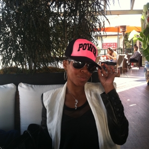 Tichina Arnold wearing Generation Hustle power hat