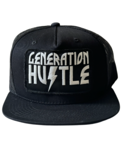 GH Bolt Patch Style Trucker Hat Black